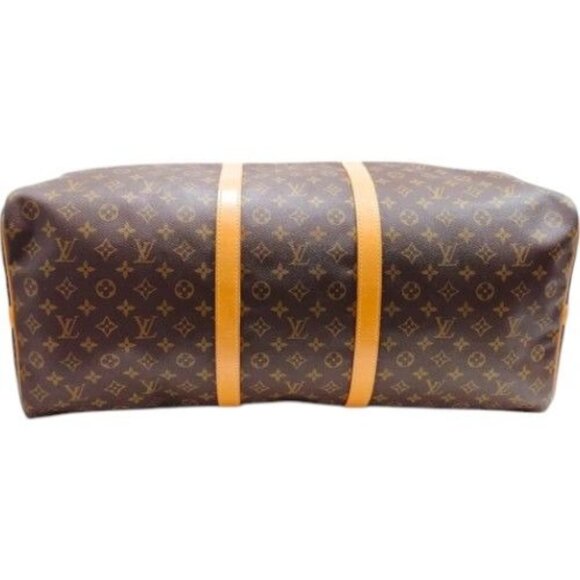 839555BS (X6) Louis Vuitton Travel Bag Keepall 60 Brown Monogram - Picture 3 of 8